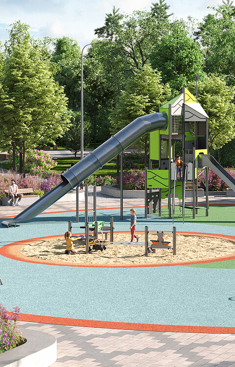 «Калейдоскоп», игровое пространство